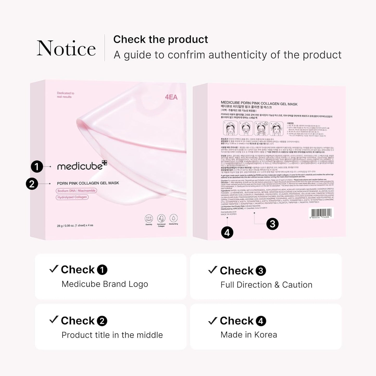 Medicube Salmon DNA PDRN Pink Collagen Jelly Gel Mask | Overnight Face Mask 