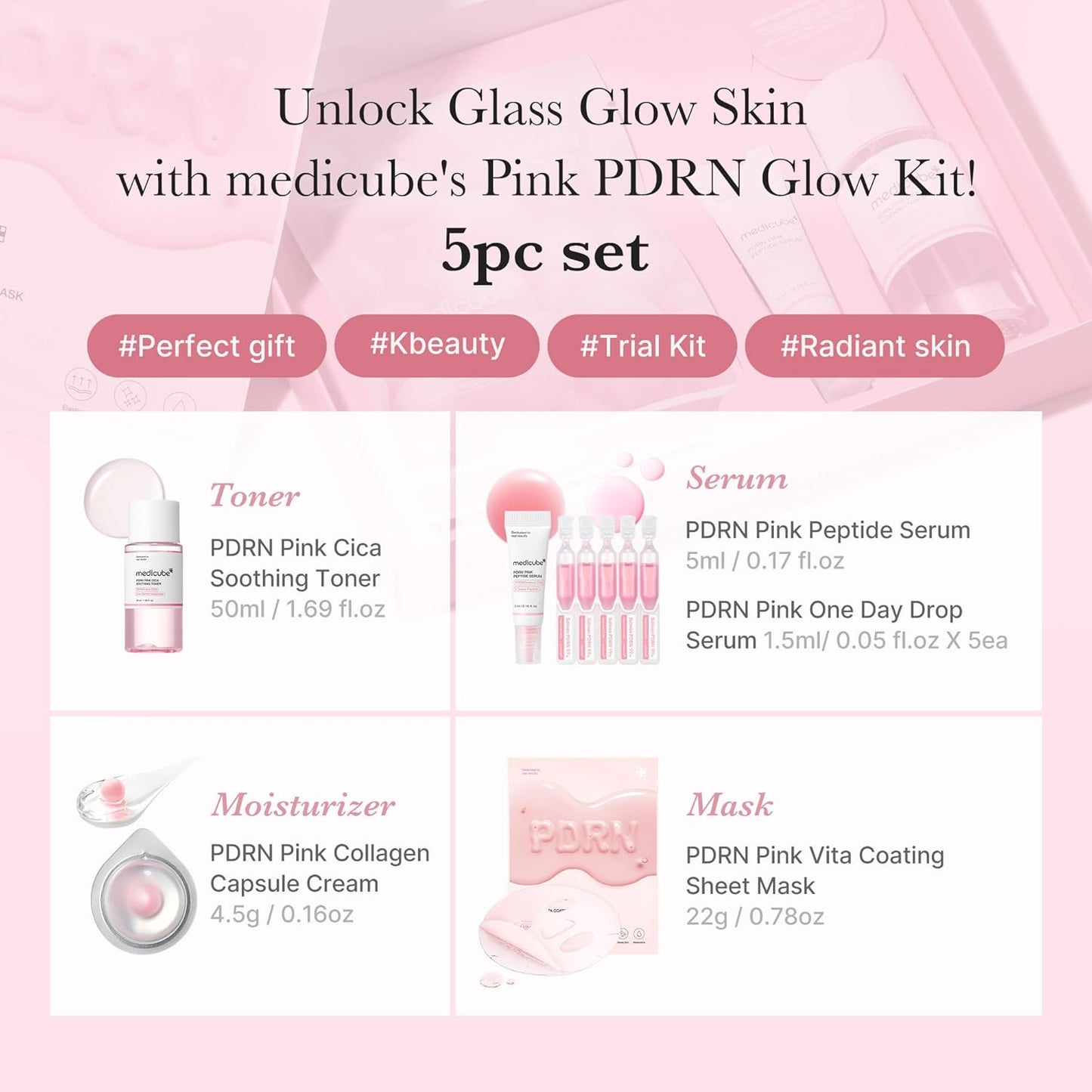 Medicube Salmon DNA PDRN Trial Kit