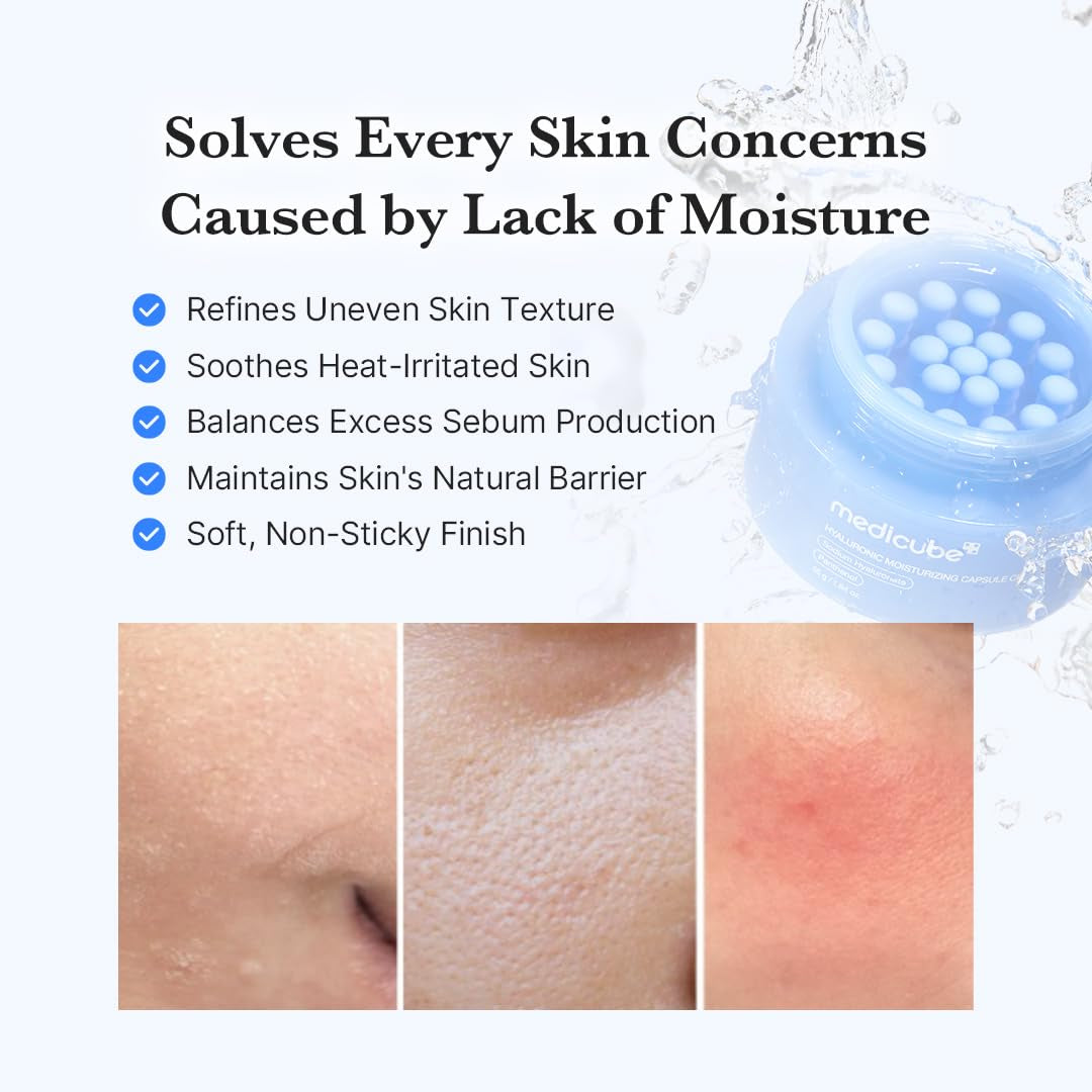 Hyaluronic Acid Capsule Cream 120H Long-Lasting Hydration