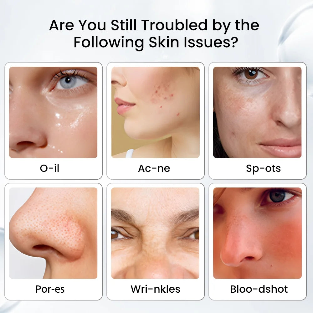 Led Face Mask - 7 Color Light Therapy for Anti-Aging, Acne & Wrinkles, Gift for Women