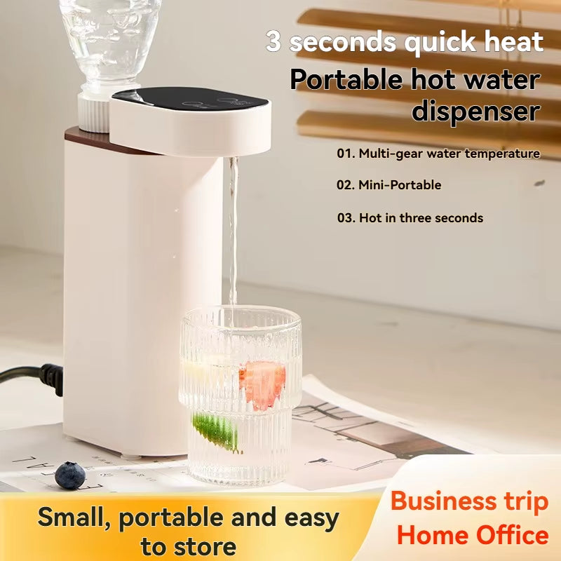 Instant Hot Water Dispenser Desktop Small Water Dispenser Water Dispenser Desktop Dormitory Travel Portable Hot Water
