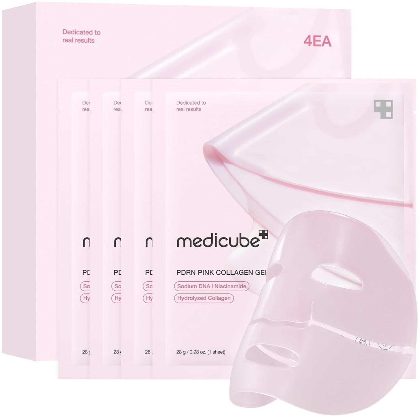 Medicube Salmon DNA PDRN Pink Collagen Jelly Gel Mask | Overnight Face Mask 