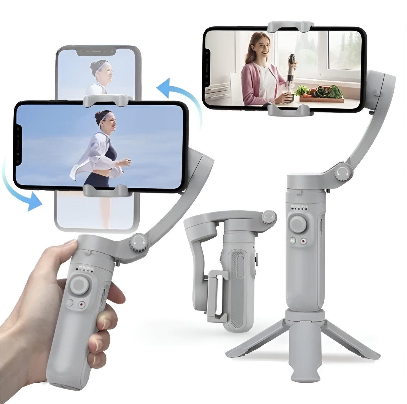 3-Axis Gimbal Handheld Self Stabilizer Tripod